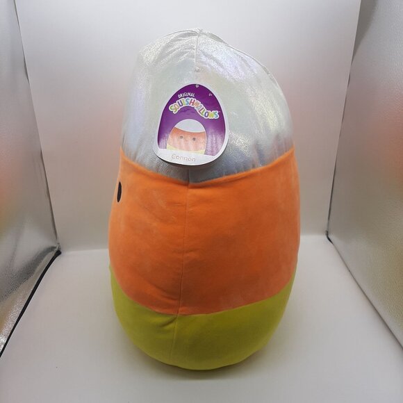 Squishmallows Cannon Candy Corn Plush Toy 20" Halloween Pillow Collectible - Picture 4 of 6